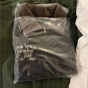 NEVER WORN Taylor Swift Cowboy Like Me Sherpa Jacket